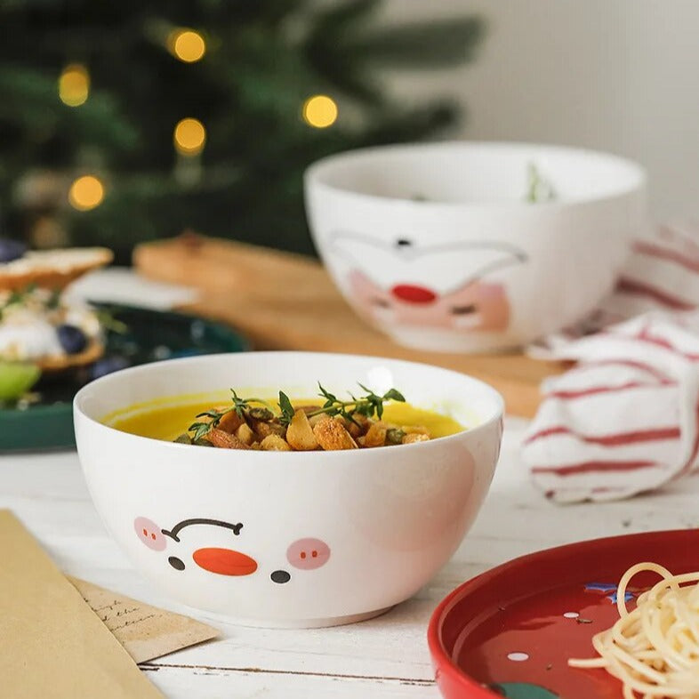 Happy Christmas Tableware 3 piece set