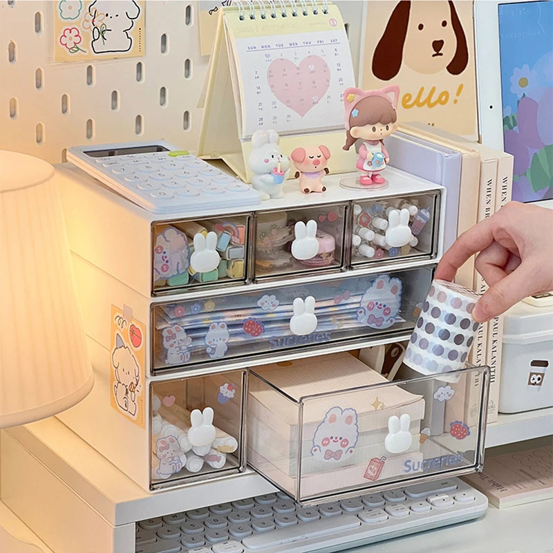 Cute Little Bunny Desk Drawer