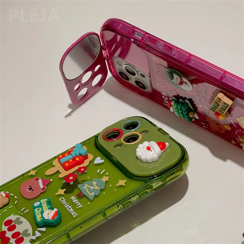 Happy Christmas Open up iPhone Case