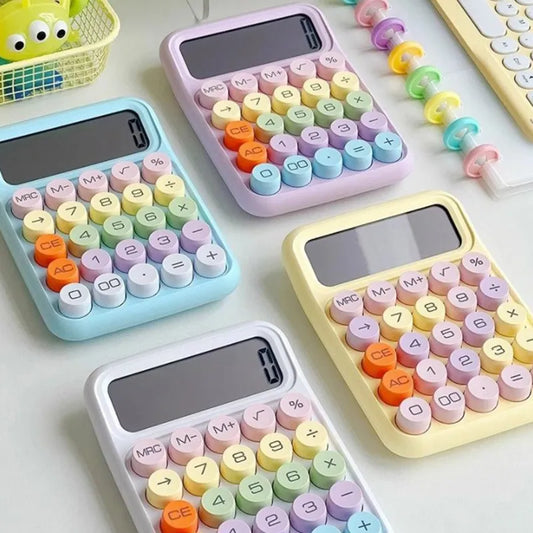 Cotton Candy Mechanical Keyboard Calculator