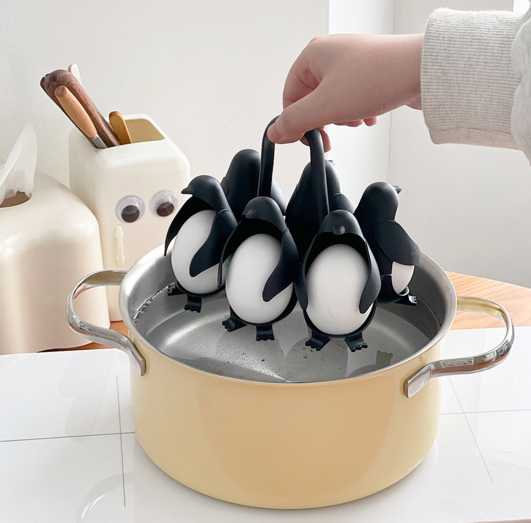 Adorable Penguin Egg Holder – HAPPY DAISY MARKET