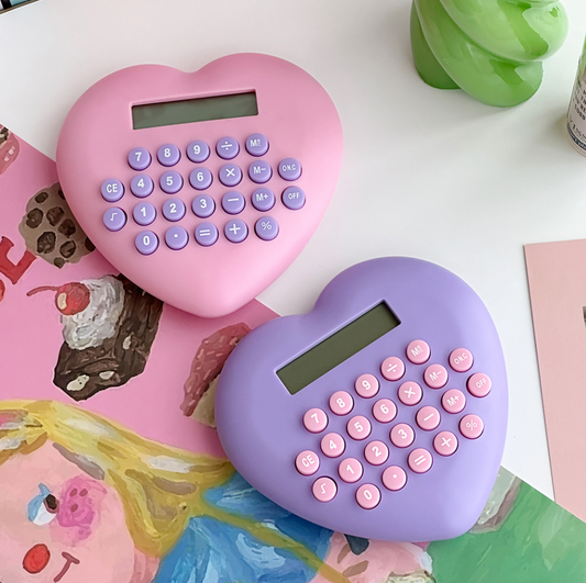 Cute Kitschy color Heart Calculator