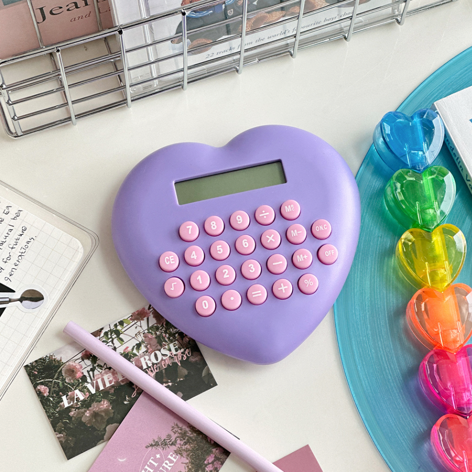 Cute Kitschy color Heart Calculator