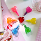 Lovely Heart 6 Colors Highlighter Pen