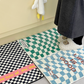 Cute Checkered mini Rug Bath Mat