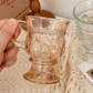 Retro Goblet Handle Glass Cup