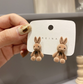 Cute Bunny Stud Earrings