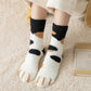 Cute Cat Paw Pattern Warm Sleeping Socks