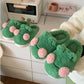 Lovely Frog Warm Home Slippers