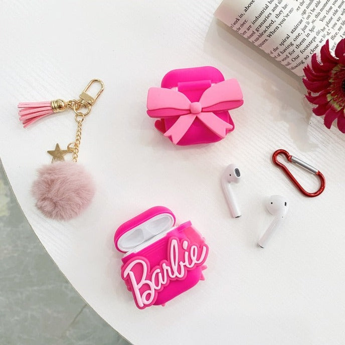 Lovely Barbie Pink AirPods Case