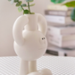 Curious Face Flower Vase