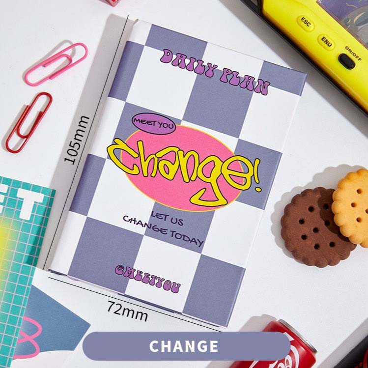 K-style Mini Notebook Journal Diary Planner