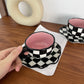 Hand painted Checkered Cup Set