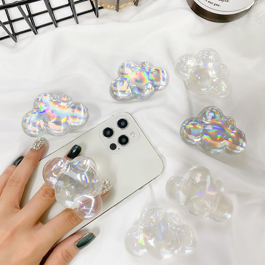 K-Style Holographic Cloud Phone Grip Holder