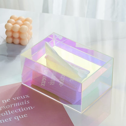 K-style Acrylic Tissue Box Holder Dispenser