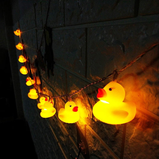 Cute Yellow Duck String Lights