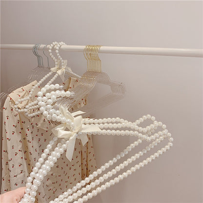 K-style Lovely Pearl and Glitters Clothing Hanger