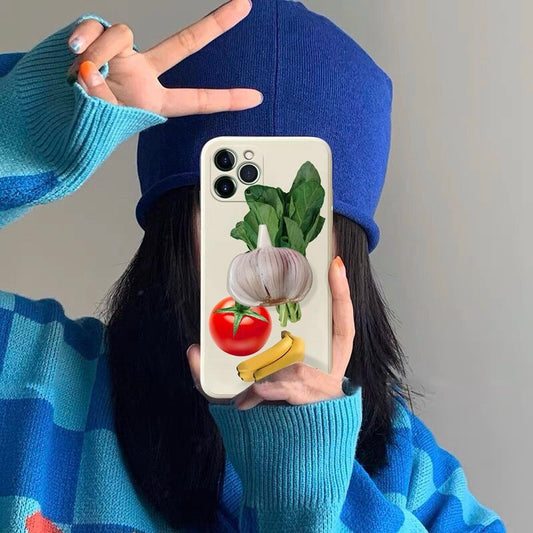K-style Vegetable time iPhone case