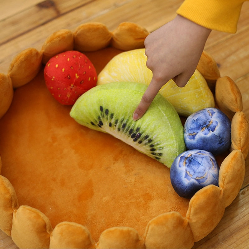 Cute Fruit Tart Pet Bed Sleep Pillow