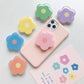 Cute Glossy Colorful Daisy Flower Expandable Phone Grip