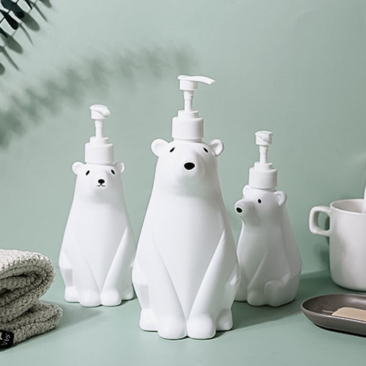 Cute Polar Bear Liquid Dispenser Bottle