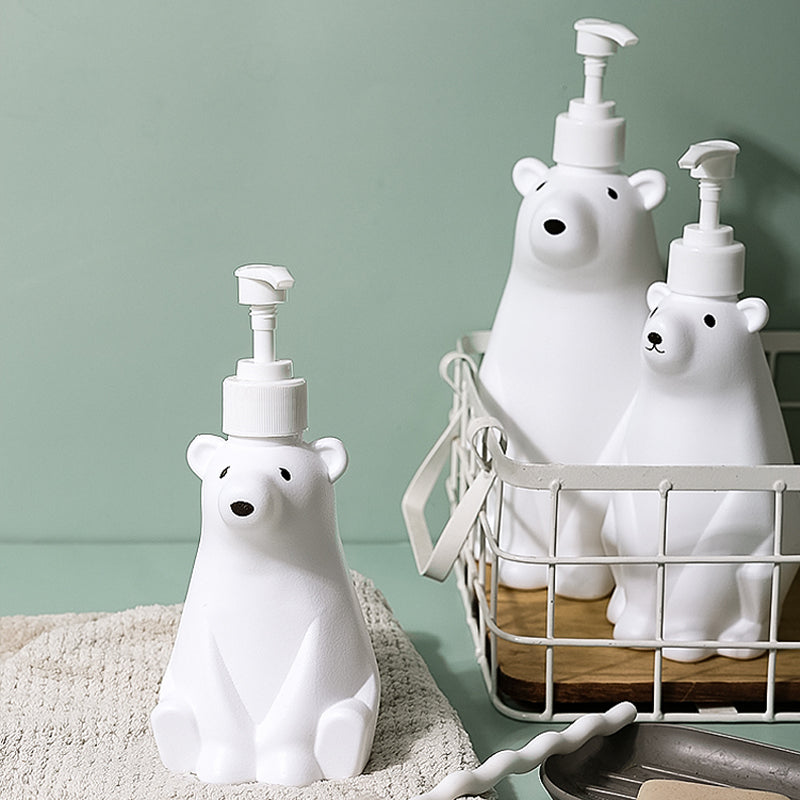 Cute Polar Bear Liquid Dispenser Bottle