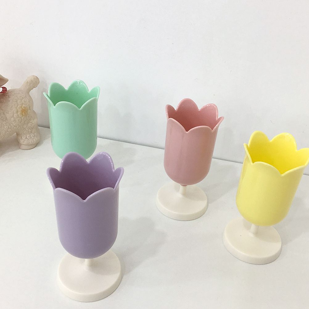 Lovely Pastel Tulip Pen Holder