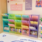 Cute Candy Color 4 Grid Desktop Pen Organizer