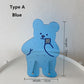 Cute Acrylic Bear Jewelry Display Stand Rack