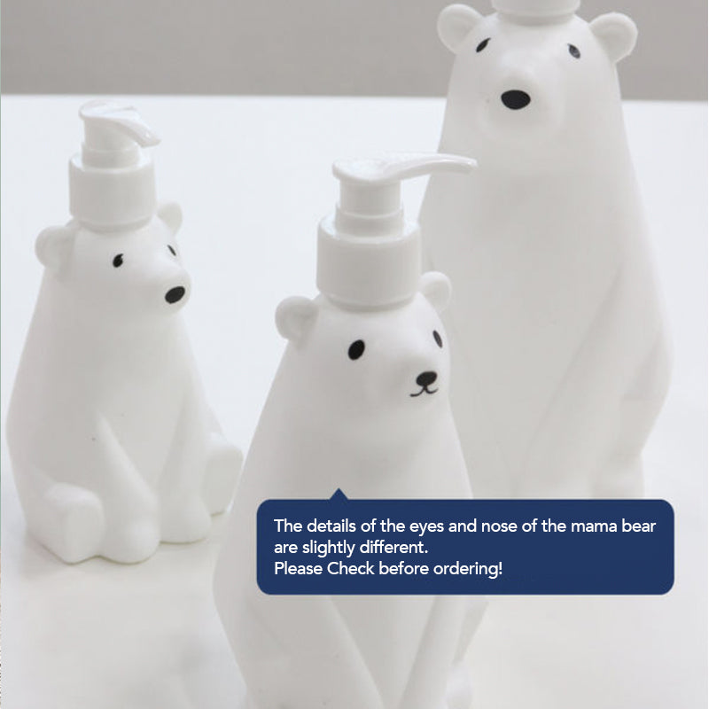 Cute Polar Bear Liquid Dispenser Bottle