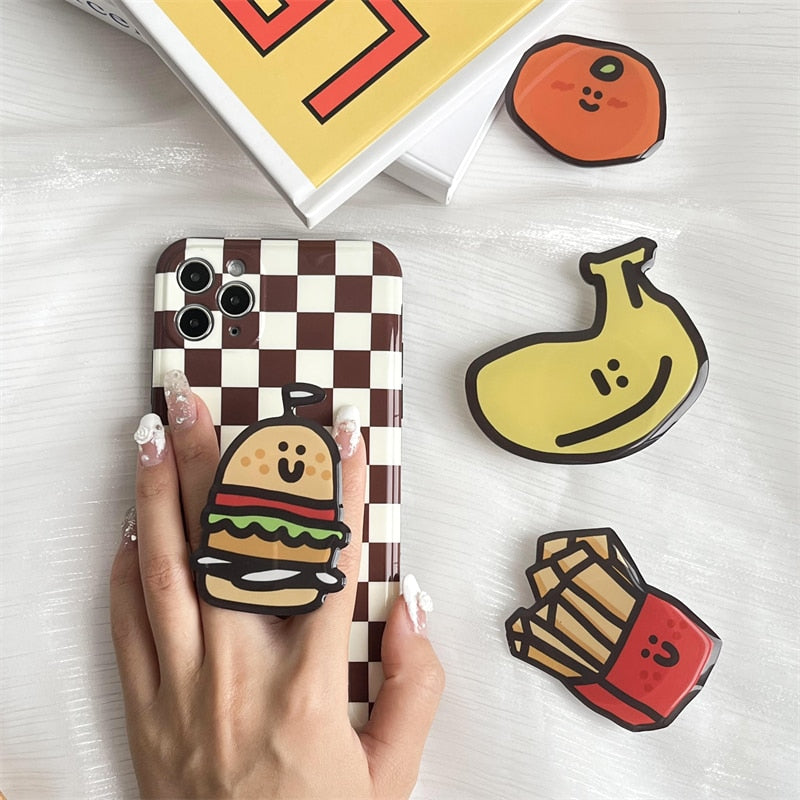 Cute Food Friends Phone Grip