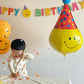 Happy Birthday Smiley Party Banner Photo Prop