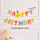 Happy Birthday Smiley Party Banner Photo Prop