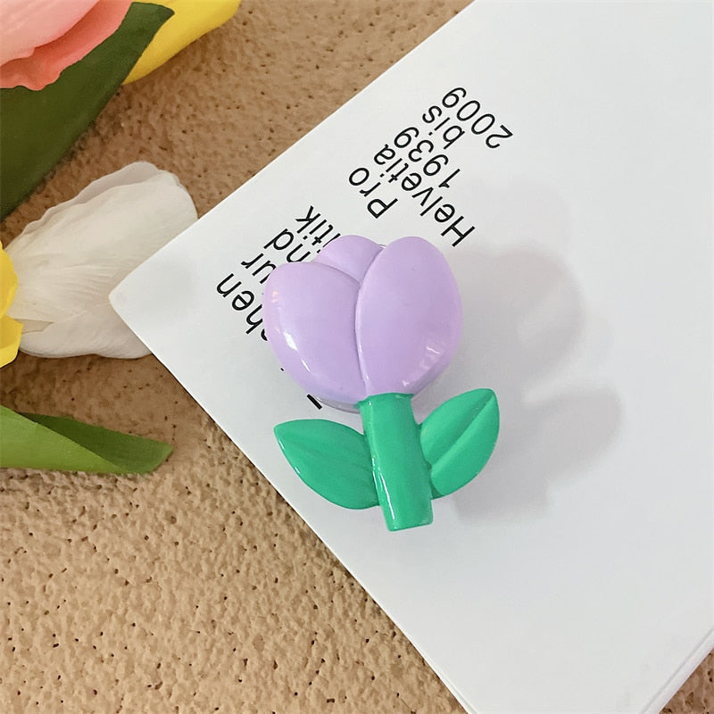 K-style Adorable 3D Flower Phone Grip