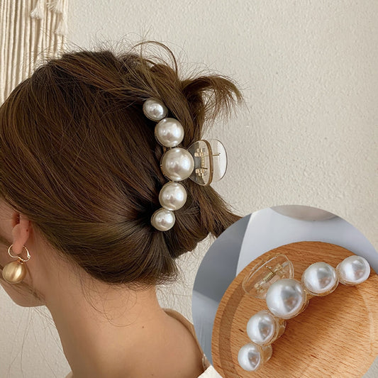 K-style Pearl Hair Claw