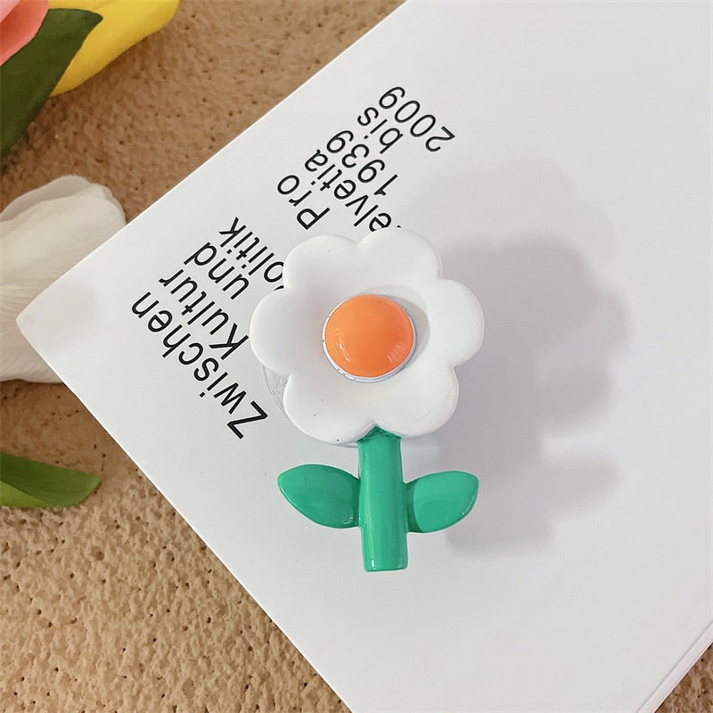 K-style Adorable 3D Flower Phone Grip