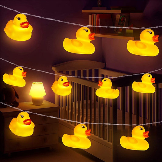 Cute Yellow Duck String Lights