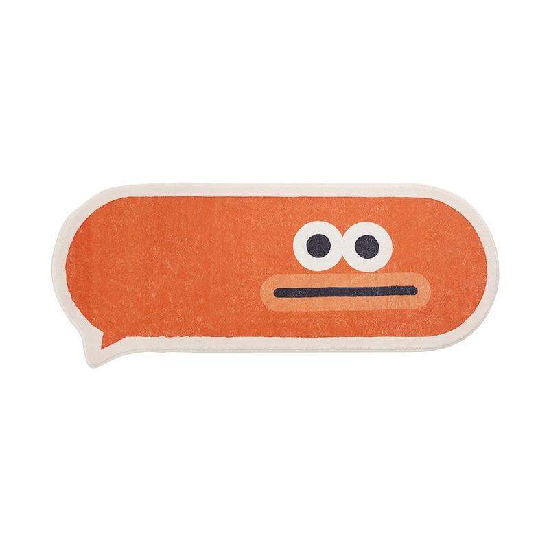 Funny Face Rug Bedside Mat