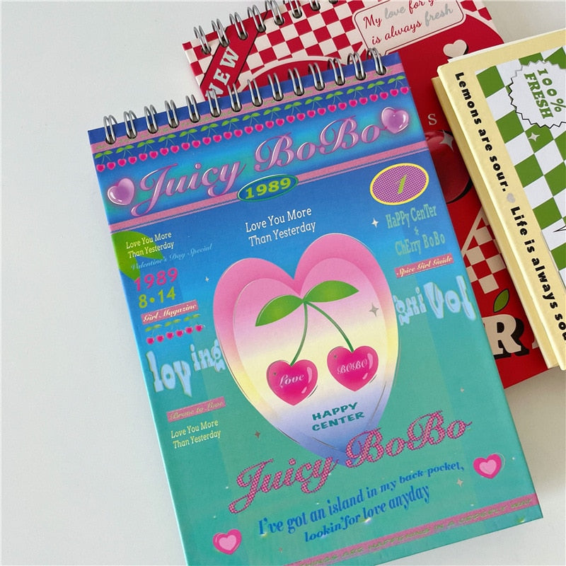 Cute Sweet Pop Art Illustration 2023 Weekly Planner