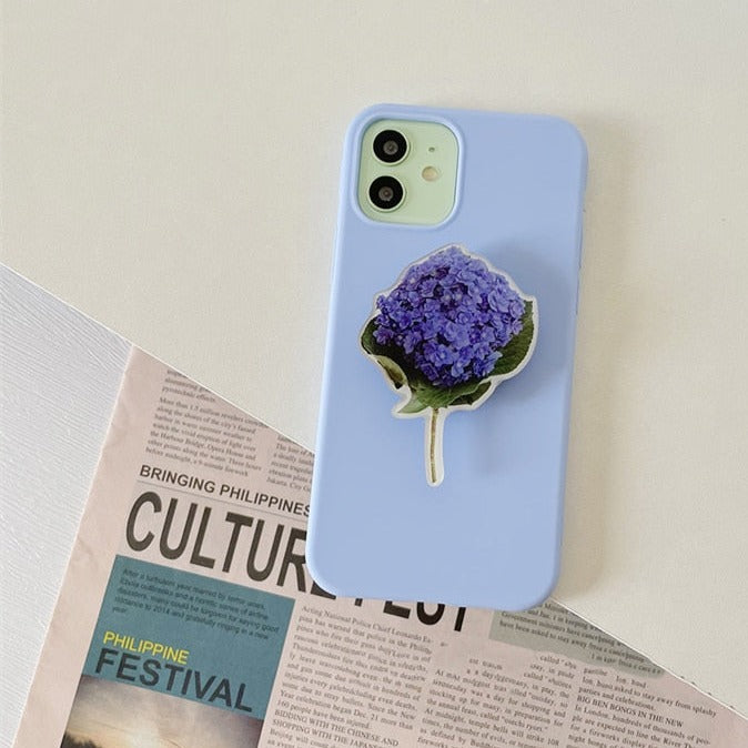 K-style Flower Bouquet Phone Grip holder