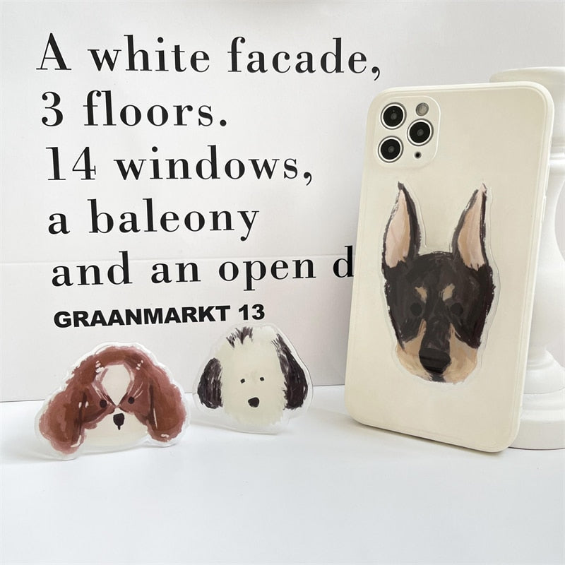 Adorable Puppy Phone Grip