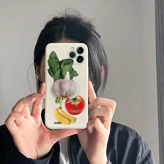 K-style Vegetable time iPhone case