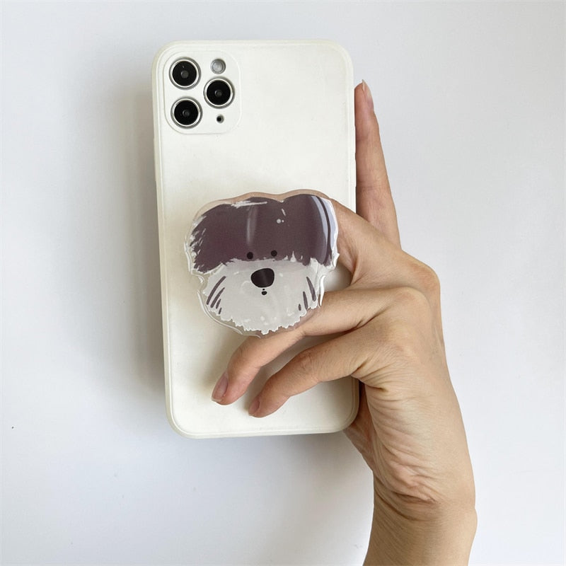 Adorable Puppy Phone Grip