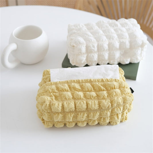 Cute Puff Quilted Cloth Tissue Box Cover