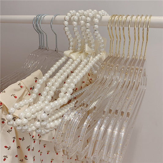 K-style Lovely Pearl and Glitters Clothing Hanger