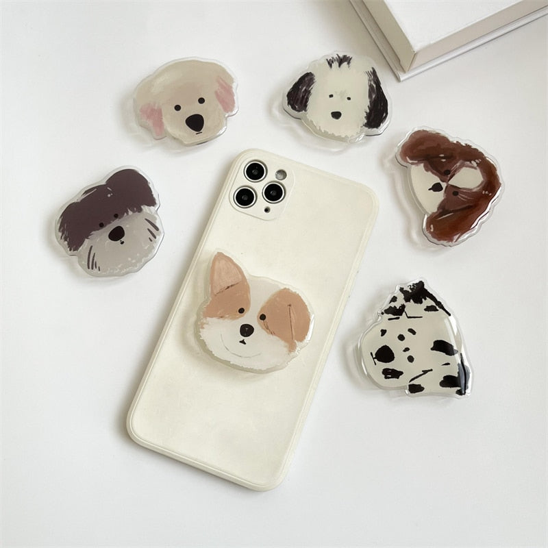 Adorable Puppy Phone Grip