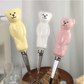 Cute Retro Bear Spoon Fork Set