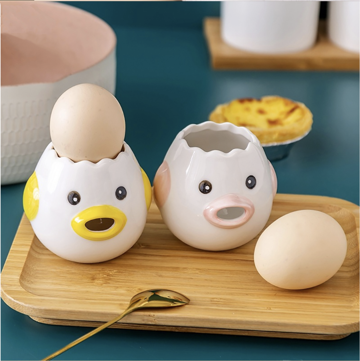 Cute Chicken Egg Yolk White Separator