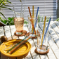 Reusable Boho Color Glass Straws