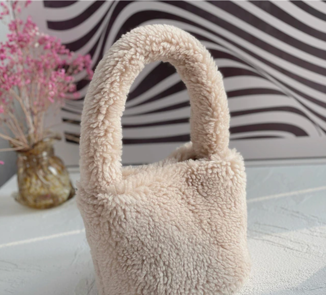 Fur discount daisy bag